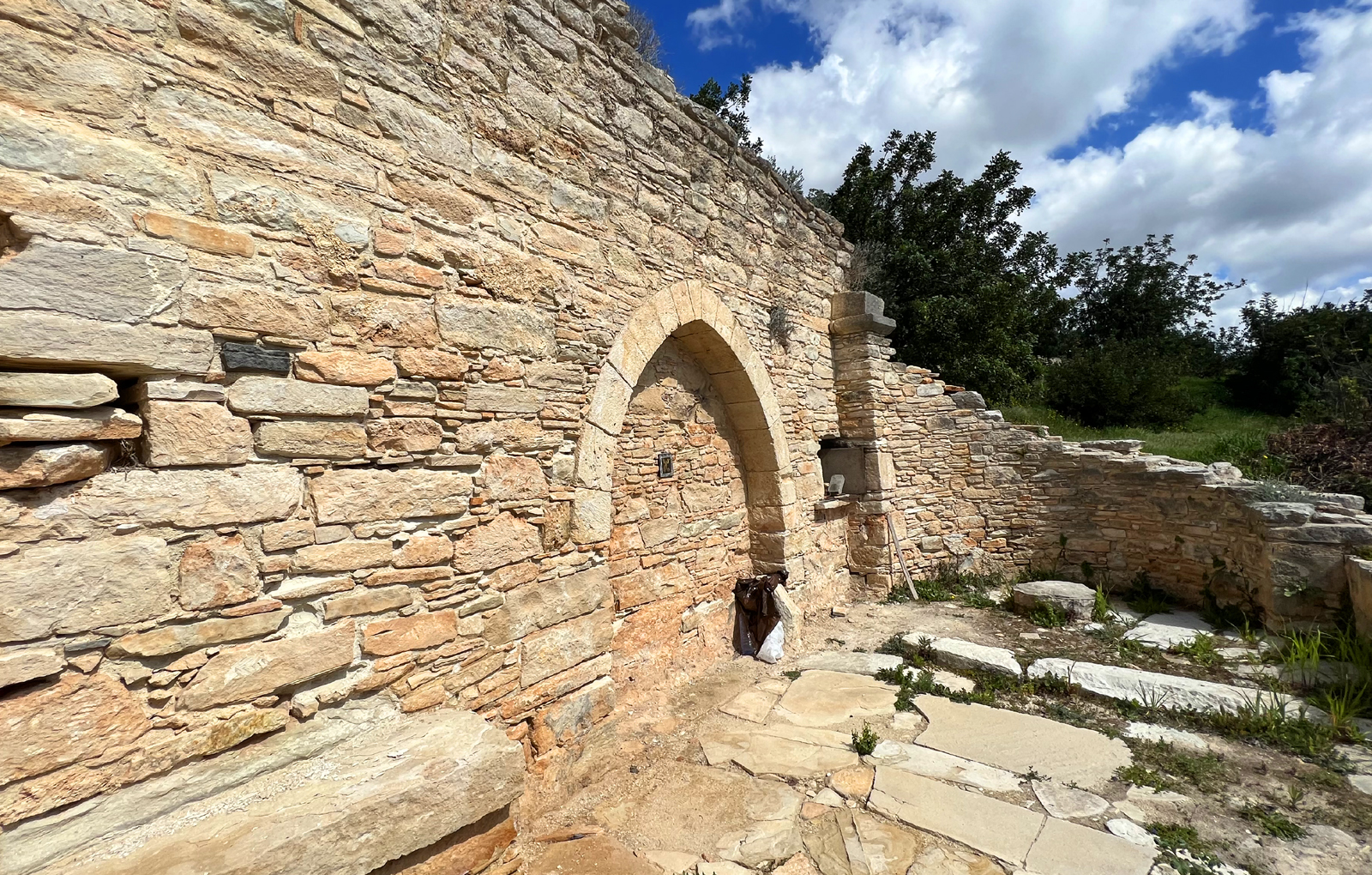 Ayios Ioannis Theologos Church in Prastio Village Cyprus